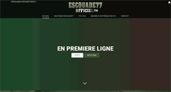 Desktop Screenshot of escouade77.com